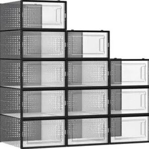 Black and Clear Storage Organizer